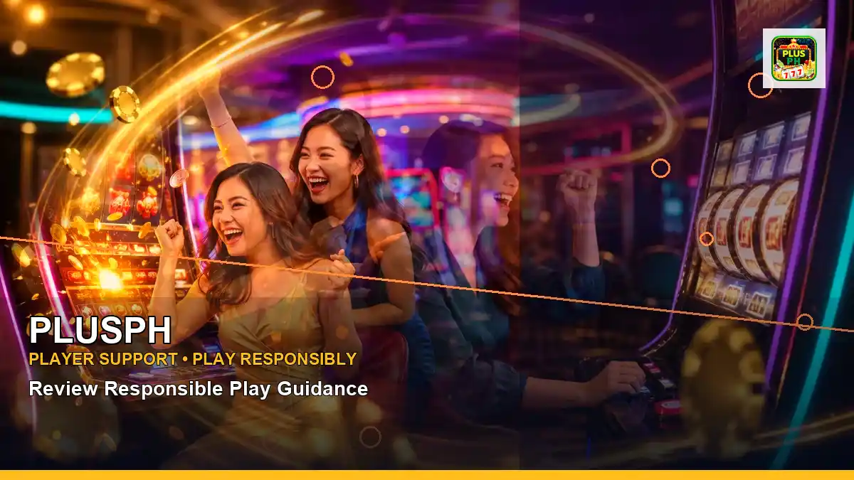 PLUSPH high-energy casino cashback rewards in a right-diagonal layout for Philippine players