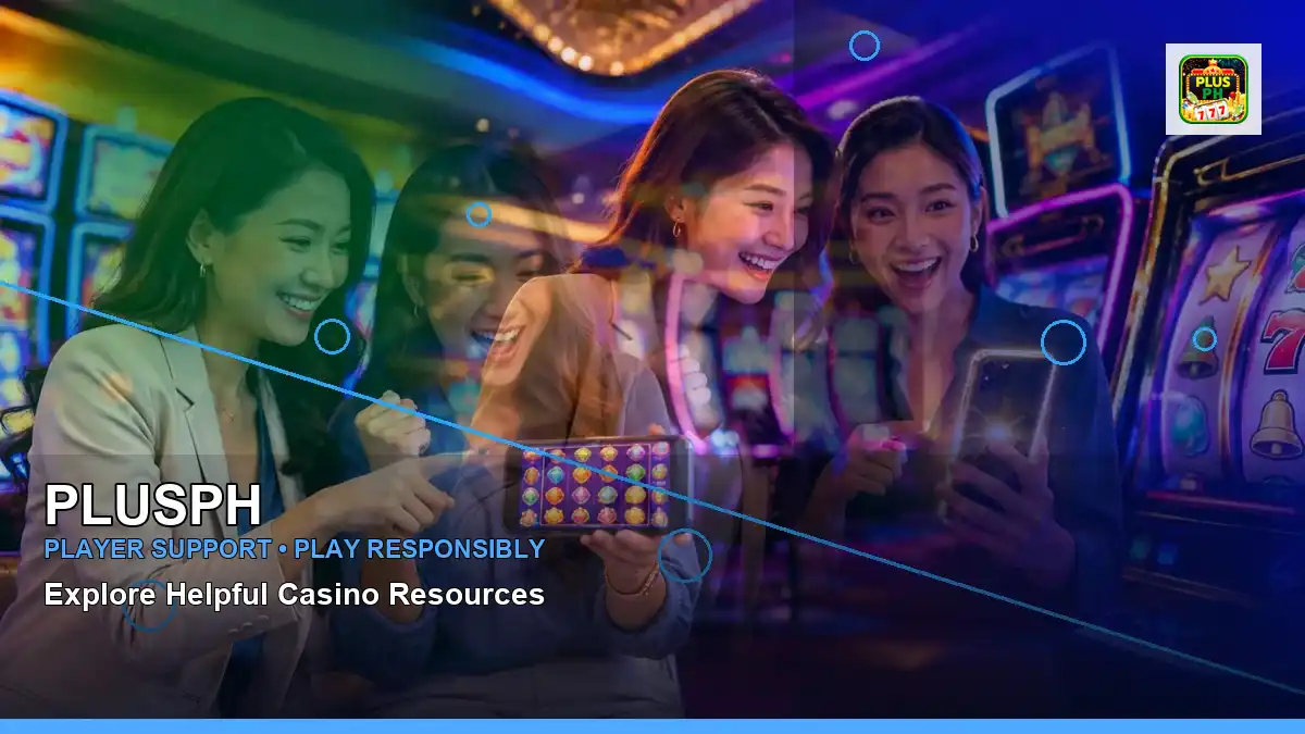 PLUSPH right-diagonal mobile casino app highlighting mobile-friendly casino play